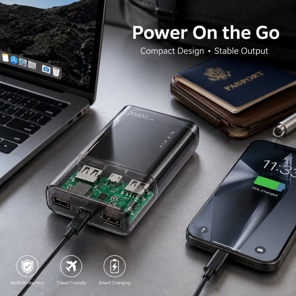 Power Bank PCBA Mainboard