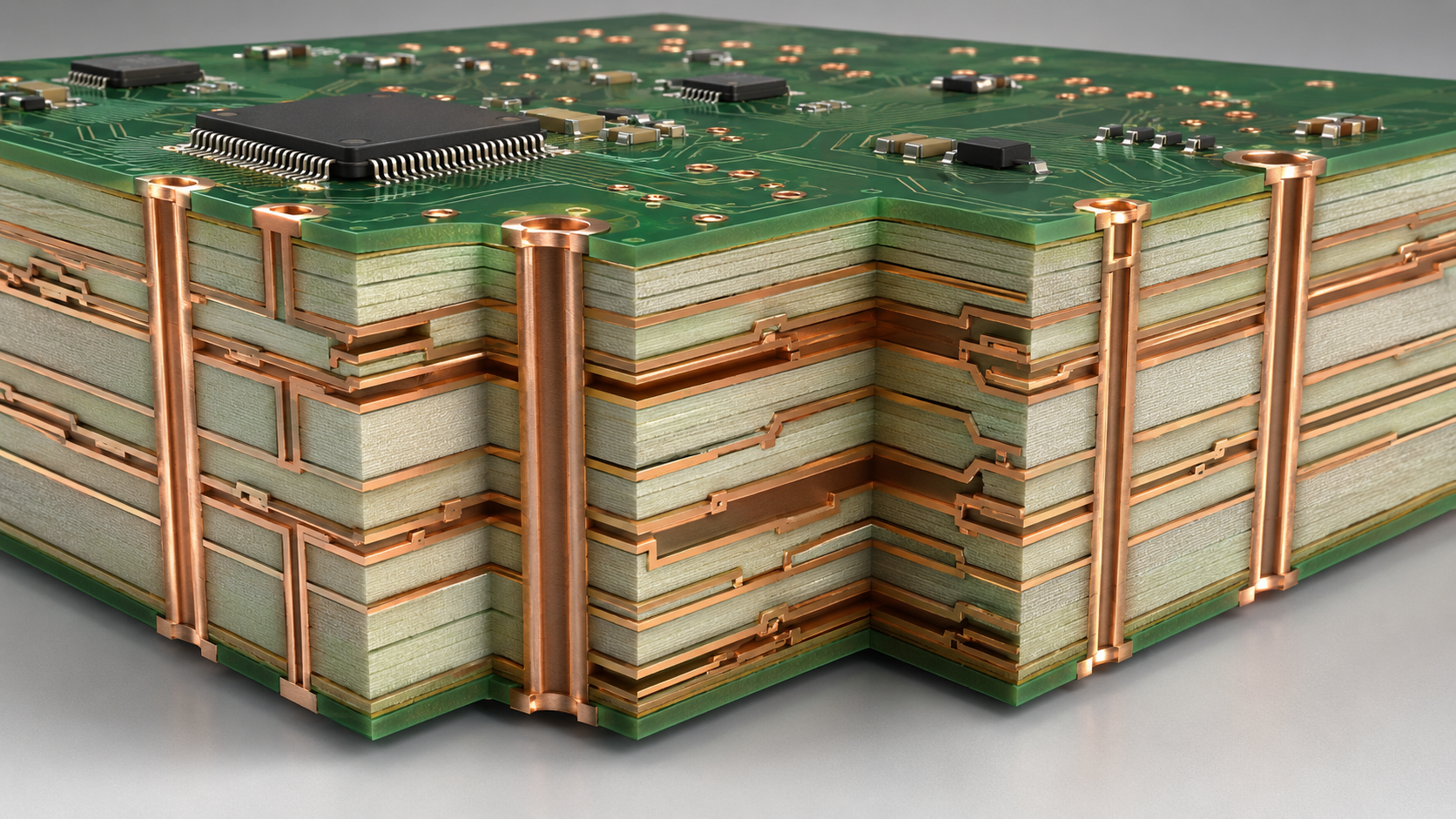 Multi-layer PCB manufacturing