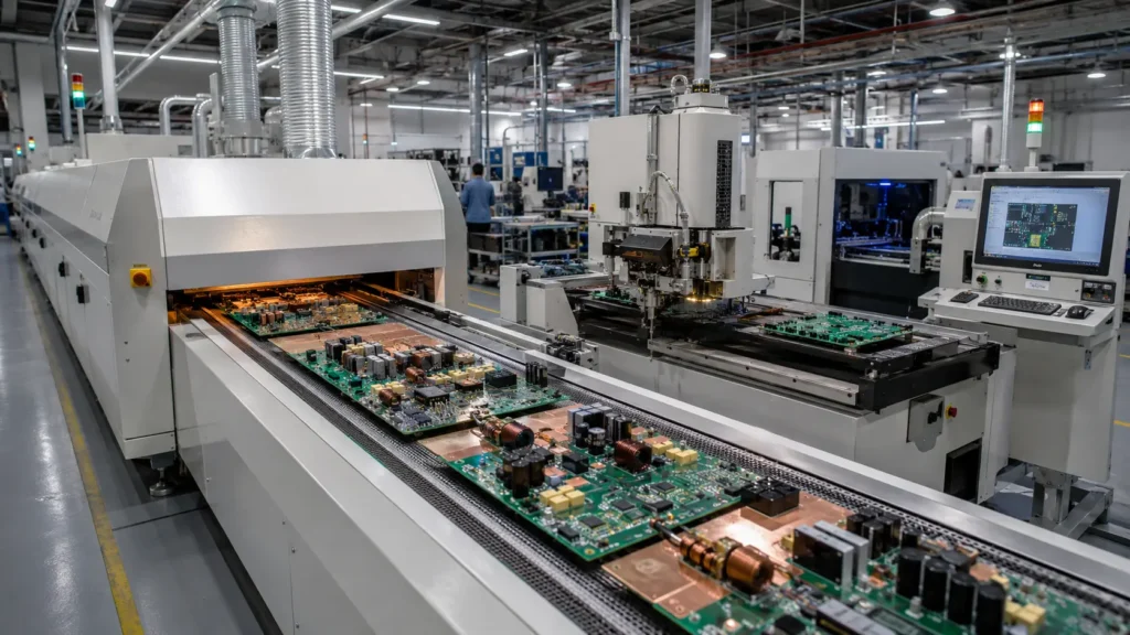 تصنيع PCB لإلكترونيات القدرة: النحاس والإدارة الحرارية وموثوقية التجميع